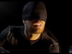 Huge boobs blonde super hero chick fucks a hot guy