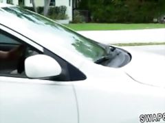French teen casting and real red hairy pussy Driving Lessons
