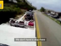 Sizzling bikini blonde babes casual doggy sex threesome